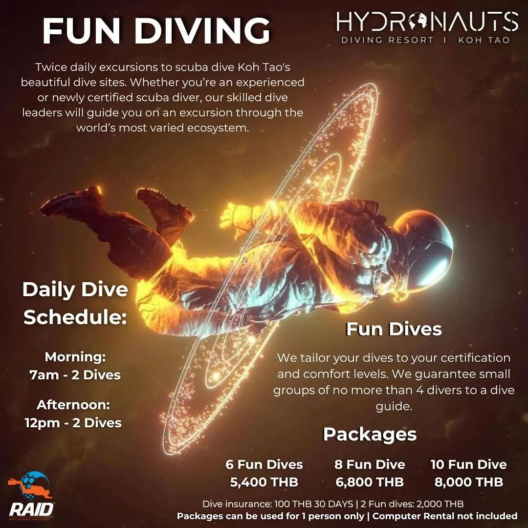 ** Hotell Hydronauts Diving Resort - Koh Tao Thailand